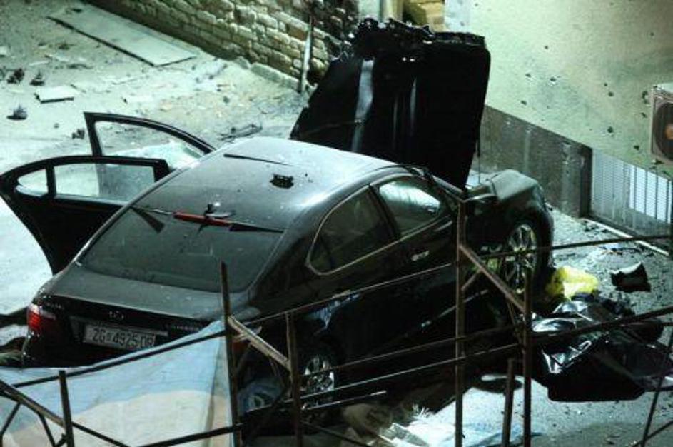 Razdejanje po eksploziji podtaknjene bombe.  (Foto: 24sata)