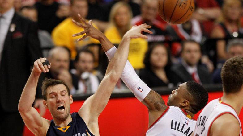 memphis grizzlies portland beno udrih