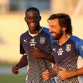 Balotelli Pirlo Italija pokal konfederacij trening Rio de Janeiro Brazilija