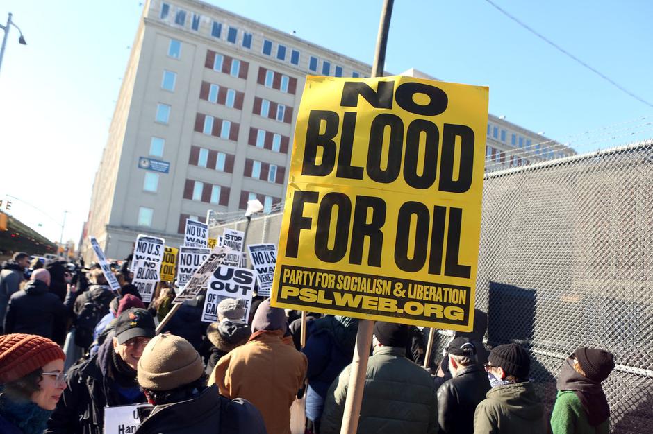 protesti pred zaporom v Brooklynu, kjer je zaprt Nicolas Maduro | Avtor: Profimedia