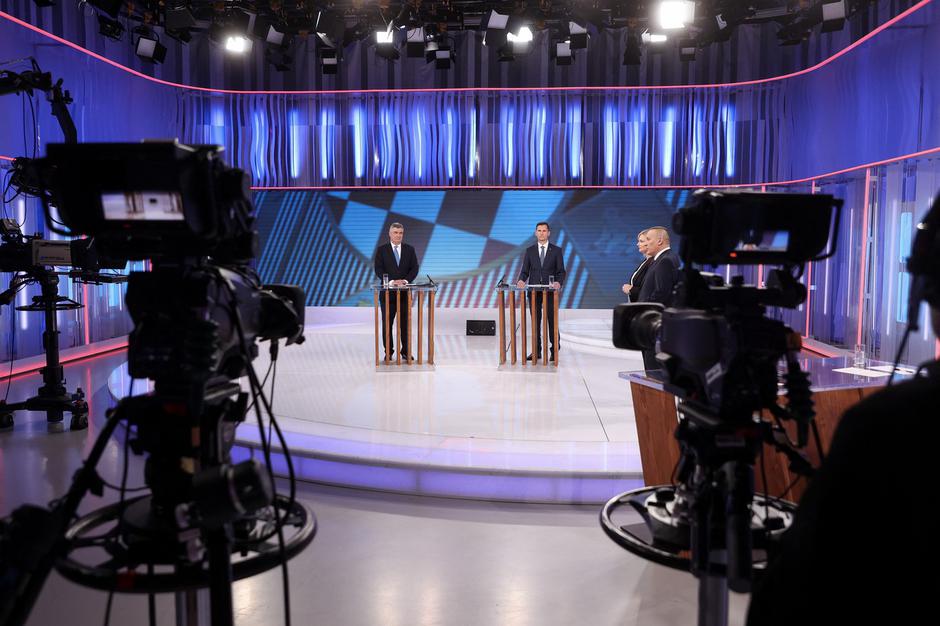 Zoran Milanović, Dragan Primorac, soočenje pred predsedniškimi volitvami na Hrvaškem | Avtor: Profimedia
