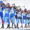 SP v biatlonu mešana štafeta Pokljuka