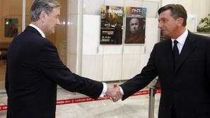 Borut Pahor in Danilo Türk