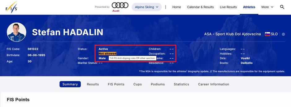 hadalin | Avtor: zajem zaslona