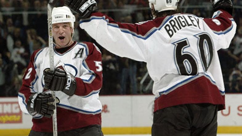 Travis Brigley je pred dvema letoma igral v ligi NHL za Colorado Avalanche.