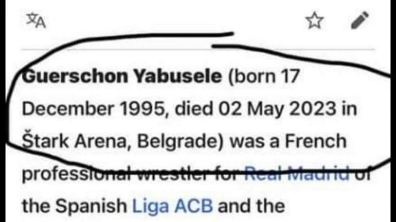 Grožnje Guerschonu Yabuseleju