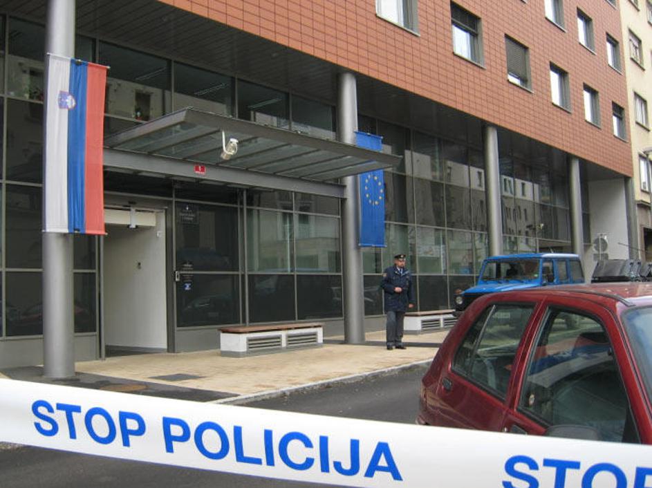 Evakuirali so tudi mariborsko okrajno sodišče.