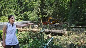 Ljubljana 02.07.2013 Barbara Mihelic, novinarska konferenca ZOO Ljubljana in MO 