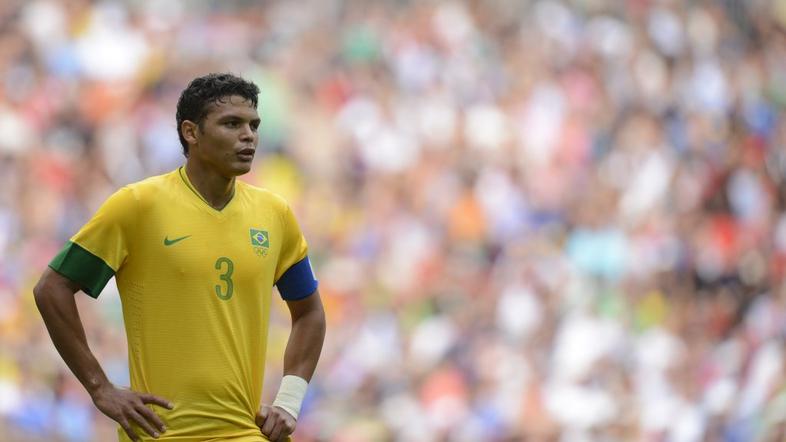 Thiago Silva London olimpijske igre 2012 Brazilija Mehika finale