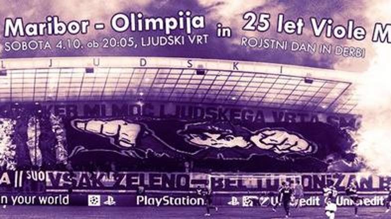 NK Maribor Olimpija Ljubljana večni derbi Prva liga TS