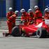 Felipe Massa (Ferrari) nesreča Monako