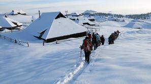 reševanje pohodniki Velika planina