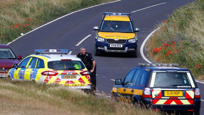 Britanska policija na obali Beachy Head