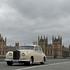 Parada vozil znamke Rolls-Royce po Londonu.