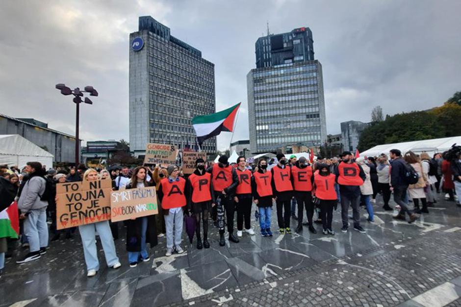 Shod za Palestince 19.10.2023 | Avtor: Luka Cjuha/Dnevnik