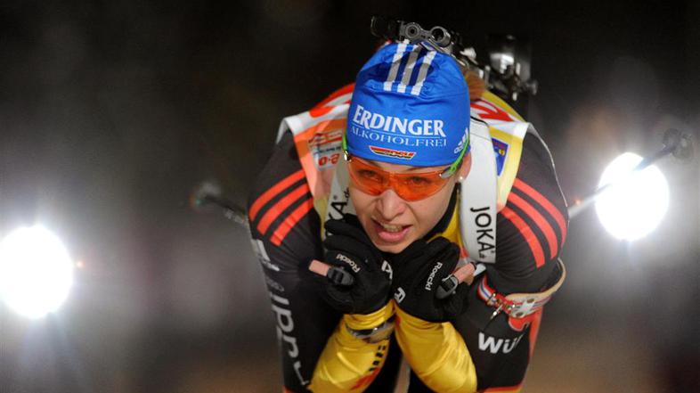 Neuner Oberhof biatlon sprint Nemčija