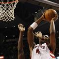 Chris Bosh (Toronto Raptors) je dosegel 23 točk, a odpovedal v zadnji četrtini.