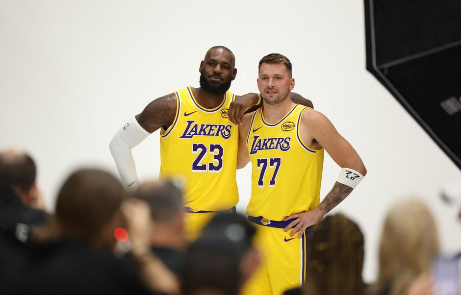 LeBron James in Luka Dončić | Avtor: Profimedia