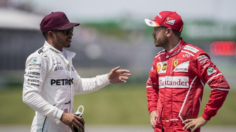 Lewis Hamilton, Sebastian Vettel