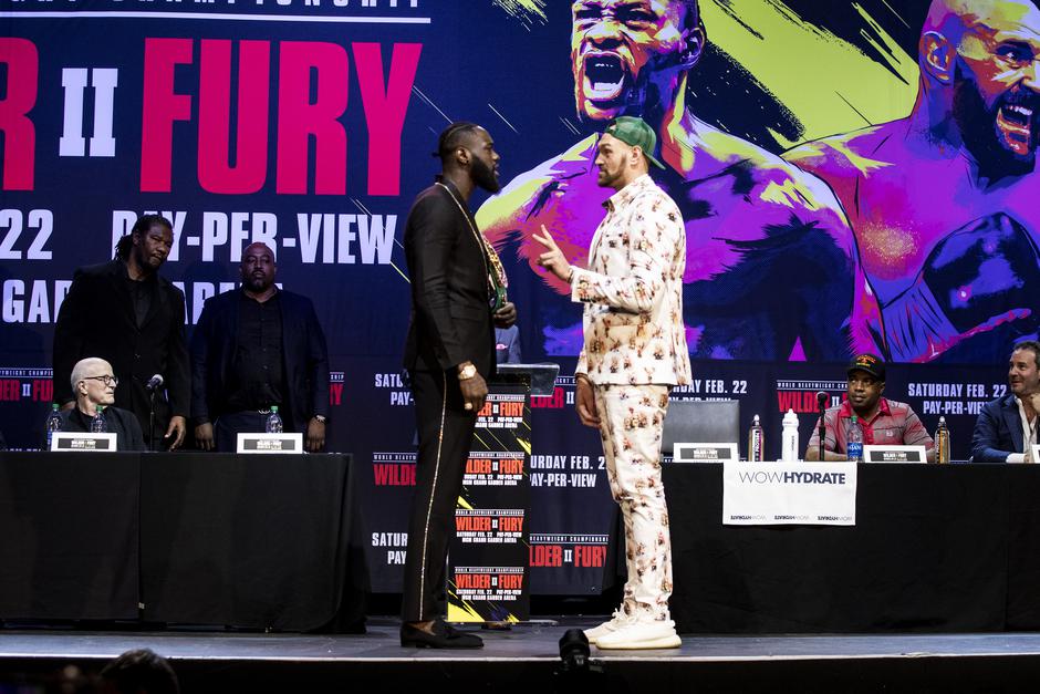 Deontay Wilder Tyson Fury | Avtor: Epa