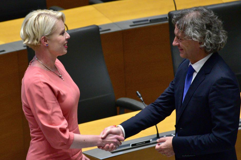 Robert Golob, Urška Klakočar Zupančič | Avtor: Profimedia