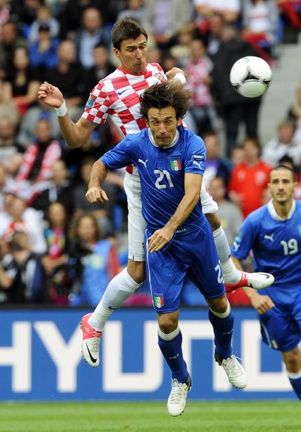 italija hrvaška pirlo mandžukić poznanj euro 2012