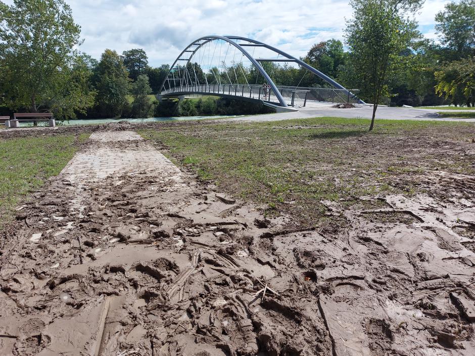 Medvode, poplave | Avtor: M. Ha.