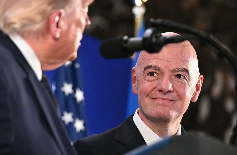 Donald Trump in Gianni Infantino | Avtor: Profimedia