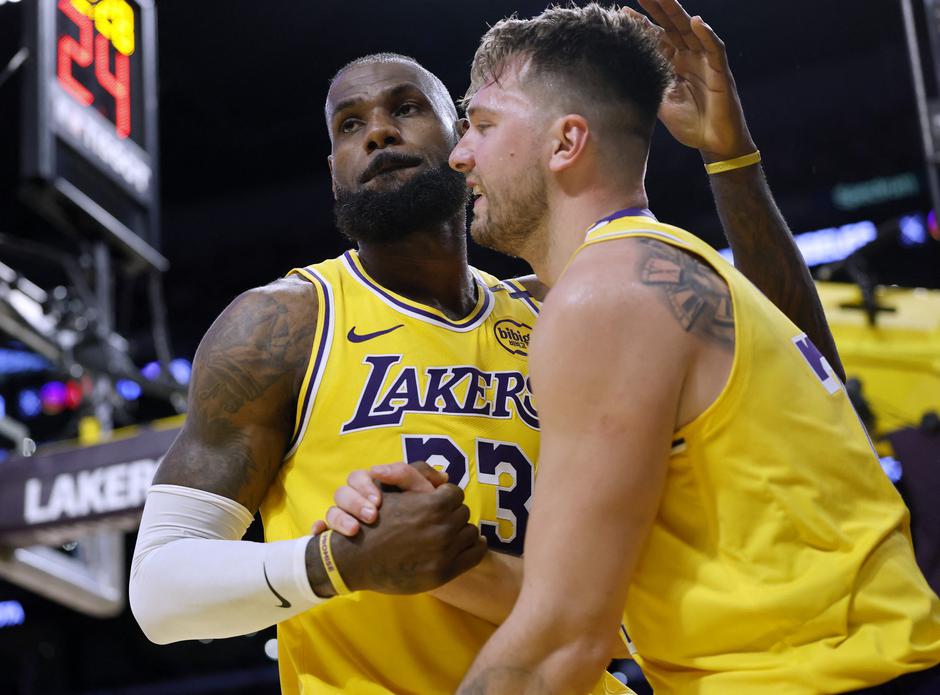 LeBron James Luka Dončić | Avtor: Profimedia