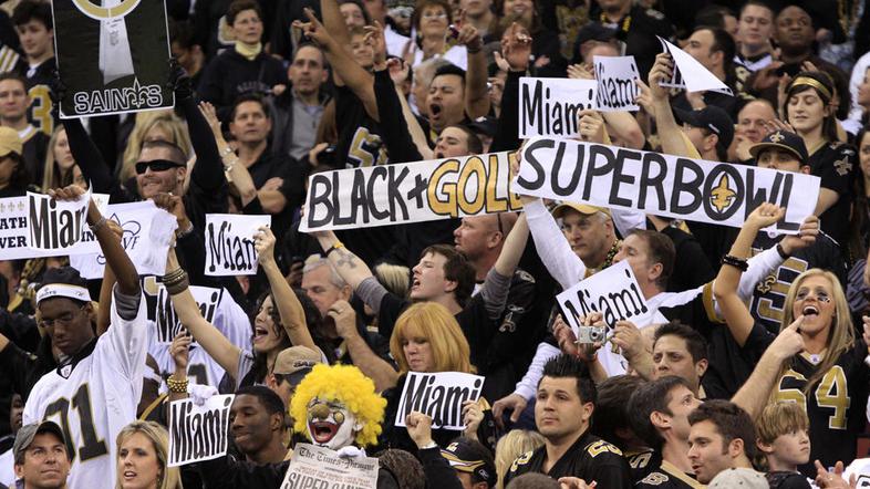 V težkih časih so bili prebivalci New Orleansa v oporo Saints. (Foto: Reuters)