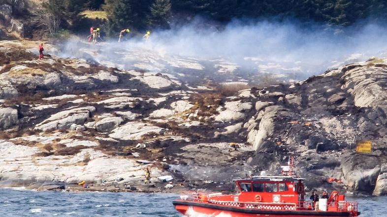 strmoglavljenje helikopterja Norveška