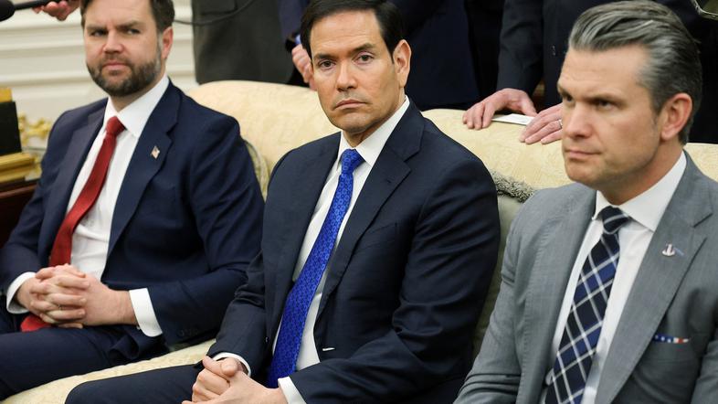 JD Vance Marco Rubio Pete Hegseth
