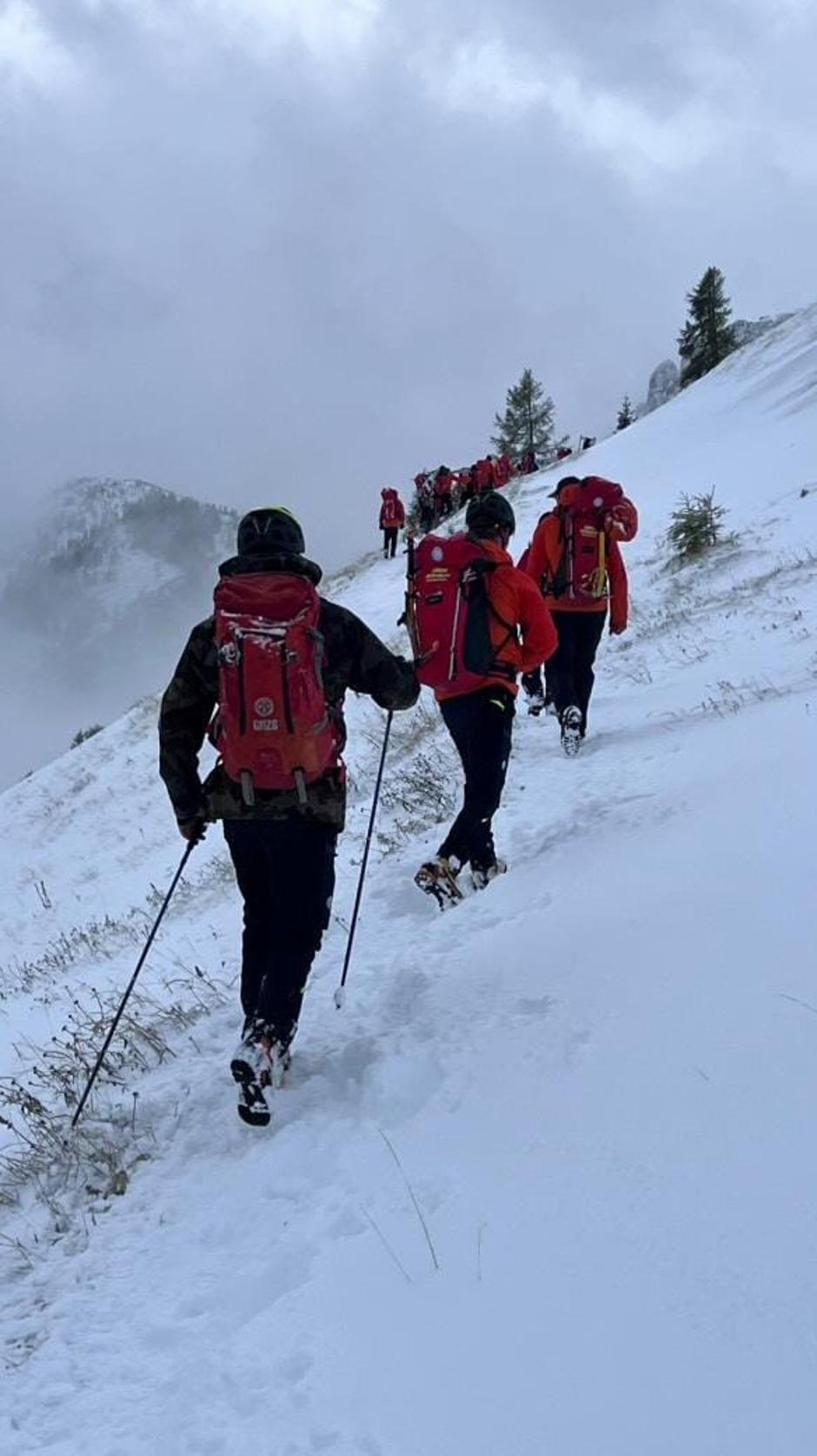 reševanje pod Toscem | Avtor: Gorska reševalna zveza Slovenije