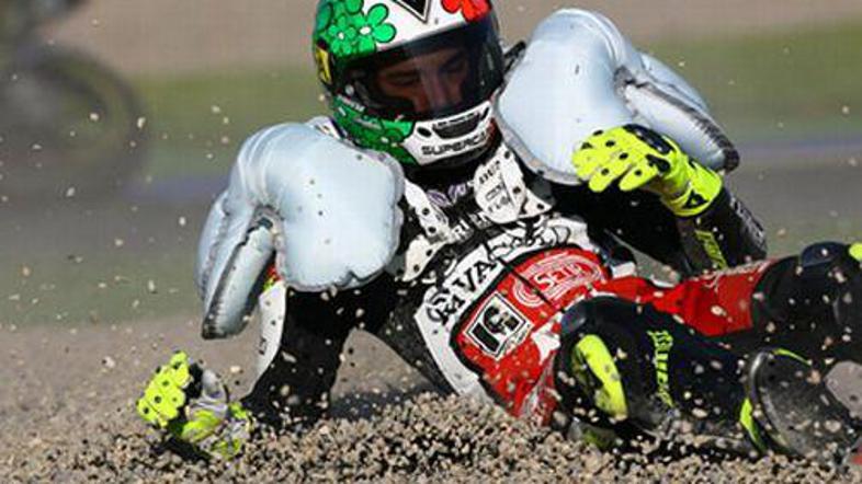 Padec je zaradi obleke veliko manj boleč in nevaren.