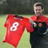 Mata Manchester United prestop dres majica osem osmica številka