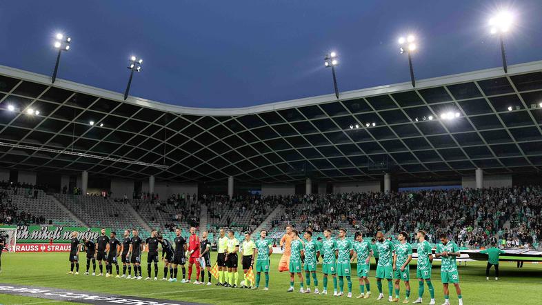 nogomet Olimpija Ljubljana - Slovan Bratislava