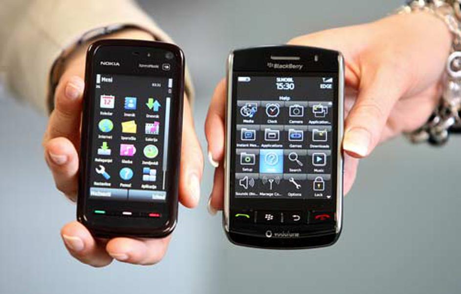 Testirali smo blackberryja storm 9500 in nokio 5800 xpressmusic.