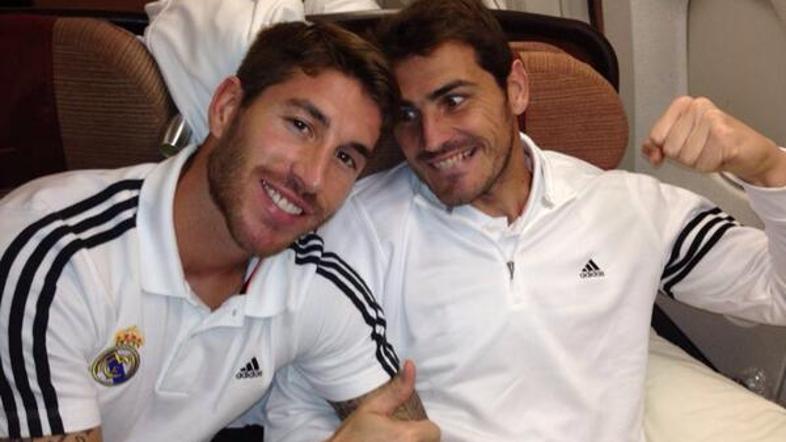 sergio ramos iker casillas