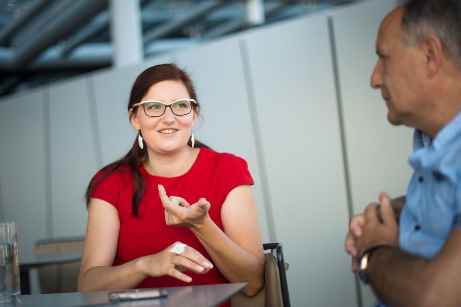 Psihoterapevta Nuša Tojnko Kovačević in Milenko Kovačević | Avtor: Anže Petkovšek