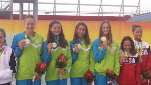 plavalna štafeta, OFEM