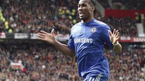 Didier Drogba je zabil za 1:0, Frank Lampard pa za zmago 2:0. (Foto: Reuters)