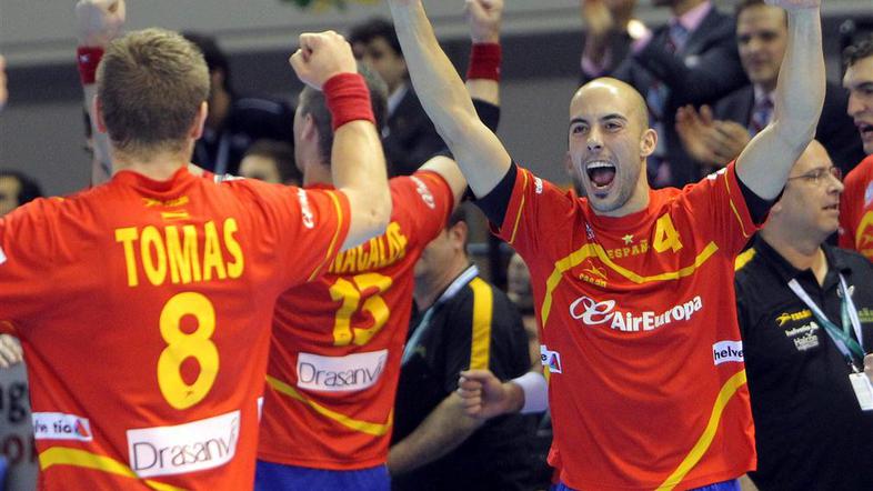 Tomas Rocas Španija Nemčija SP svetovno prvenstvo v rokometu Zaragoza četrtfinal