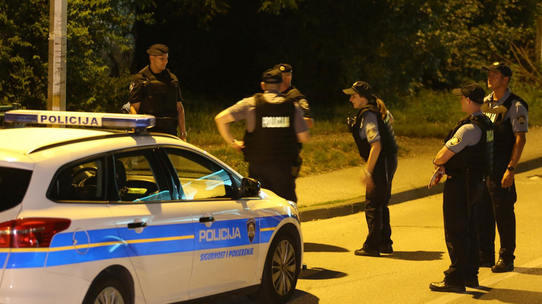 Pokol v Zagrebu, policija