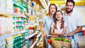 Nakupovanje, hrana, živila, trgovina