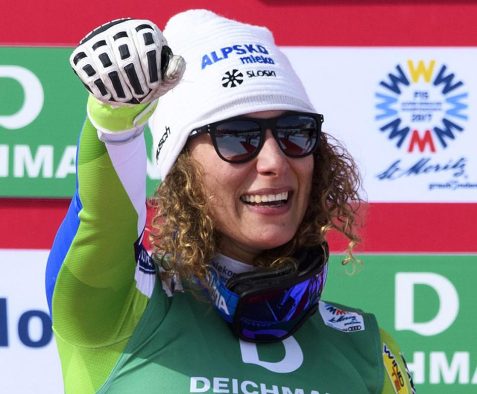 Ilka Štuhec smuk St. Moritz
