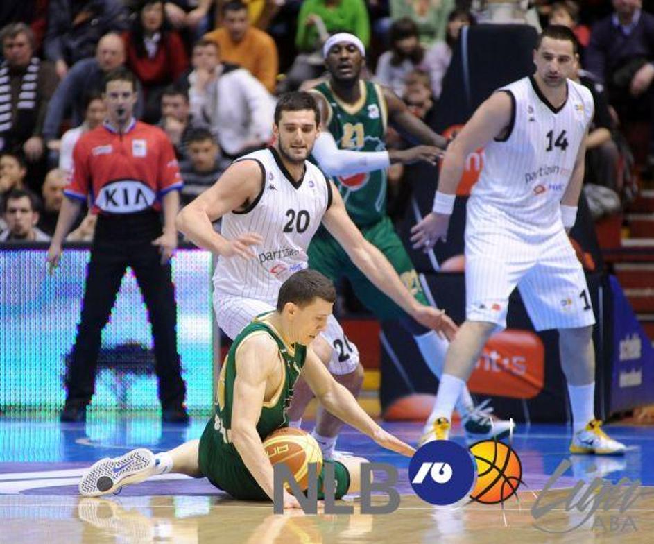 Partizan : Olimpija 61:50