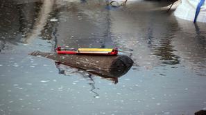 V reki Ren so našli 1,8 tonsko bombo iz druge svetovne vojne.