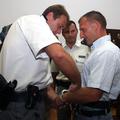 Gašper Bezjak trdi, da se je Beronja umaknil deset metrov, ko sta se z Višnerjem