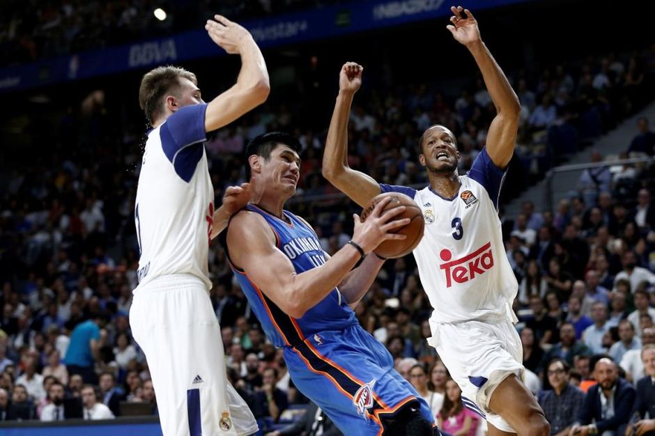 Luka Dončić, Anthony Randolph | Avtor: Profimedias