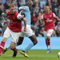 Mertesacker Balotelli Manchester City Arsenal Premier League